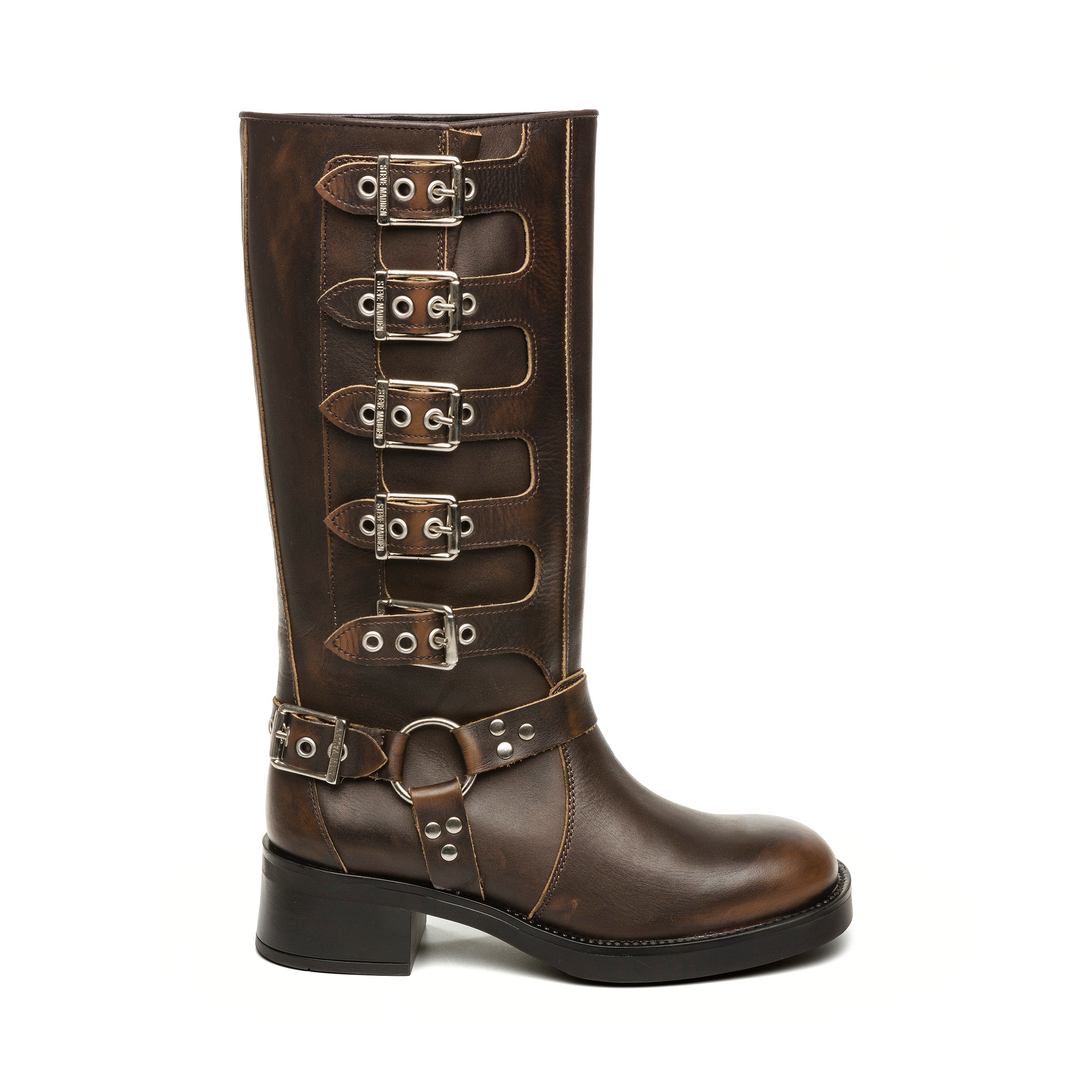 ★Steve Madden★ベスト商品★ROCKY BROWN★ブーツ ROCKY BROWN DISTRESSED Steve Madden | Pickle