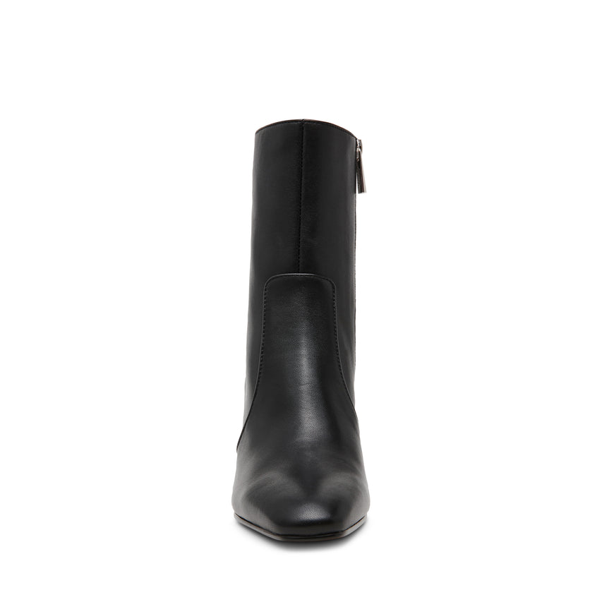 Crossbar Bootie BLACK LEAT