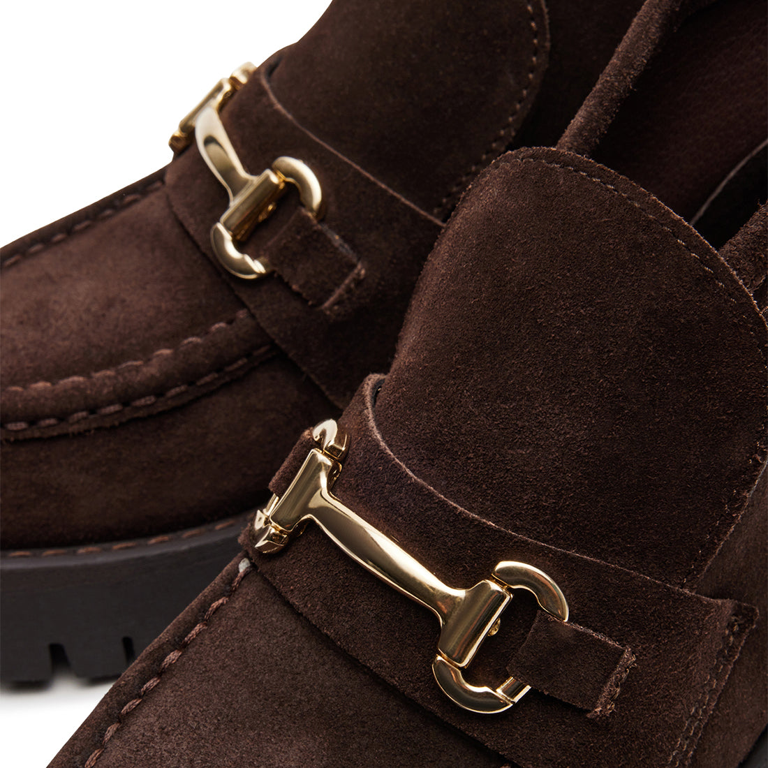 Leon Flat Shoe CHOC BRN SUEDE