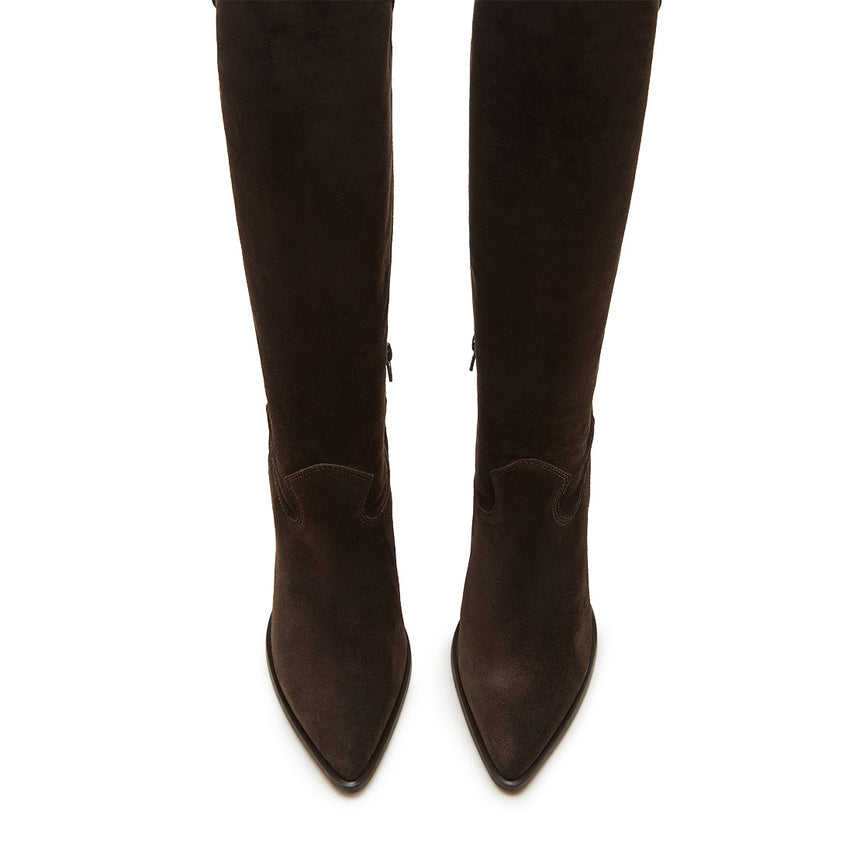 Vesey Boot CHOCOLATE BROWN SUEDE
