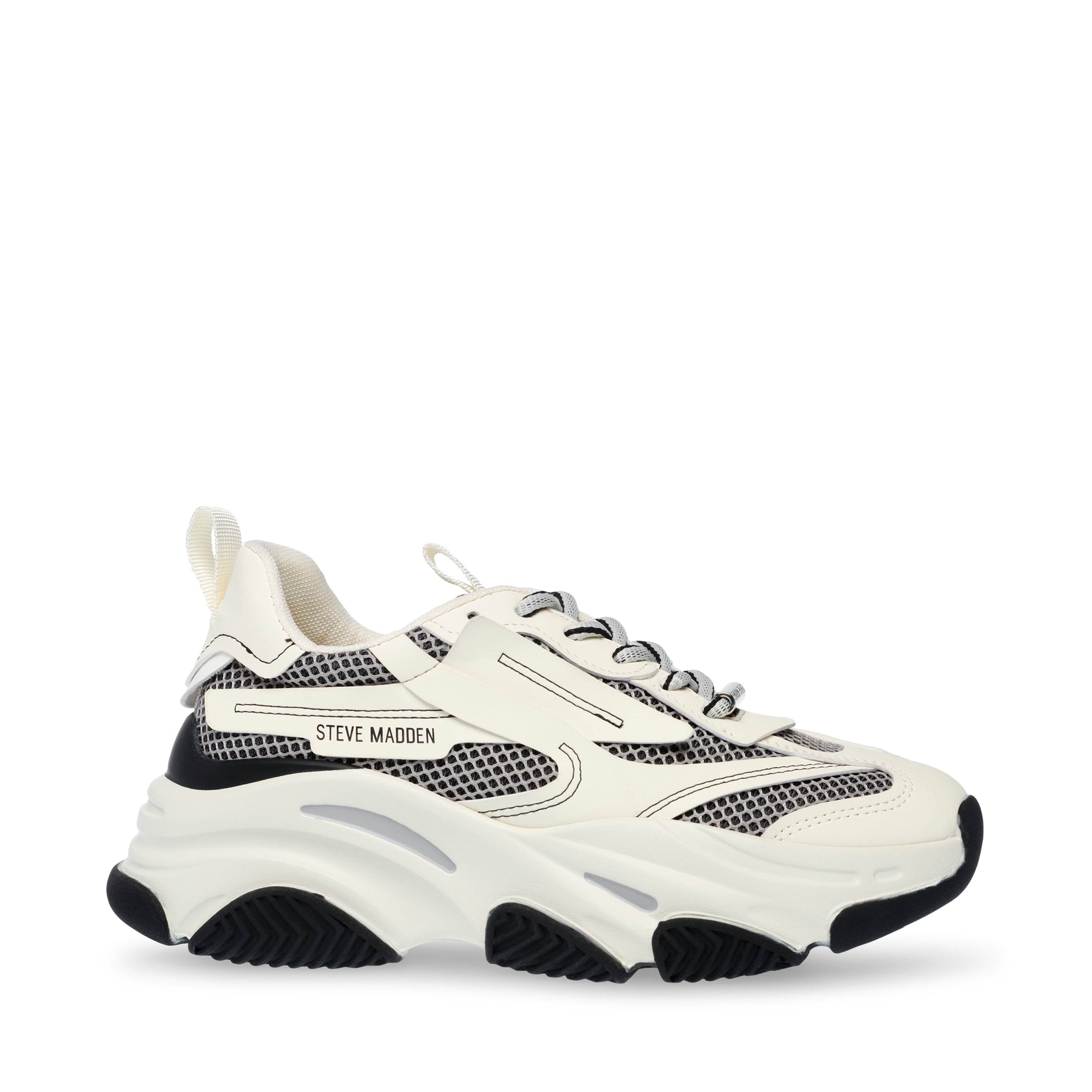 ★Steve Madden★ベスト★特価★POSSESSION BONE★スニーカー Womens Steve Madden Possession Platform Sneaker - Bone