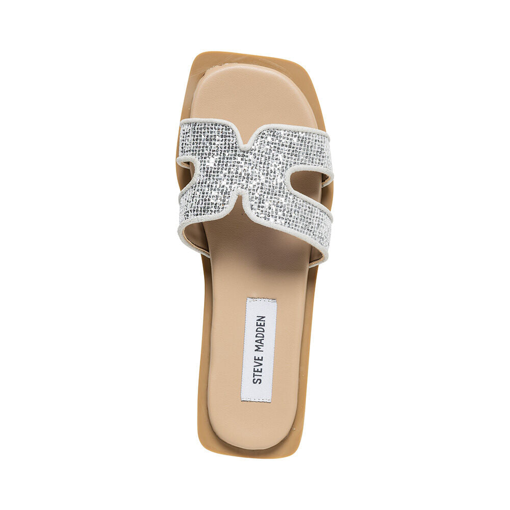 Sofia Slide SILVER GLITTER - view 5