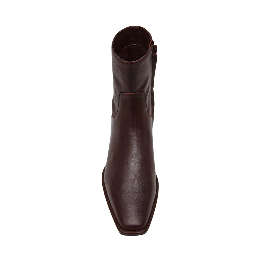 Define Bootie BURG LEATHER - view 7