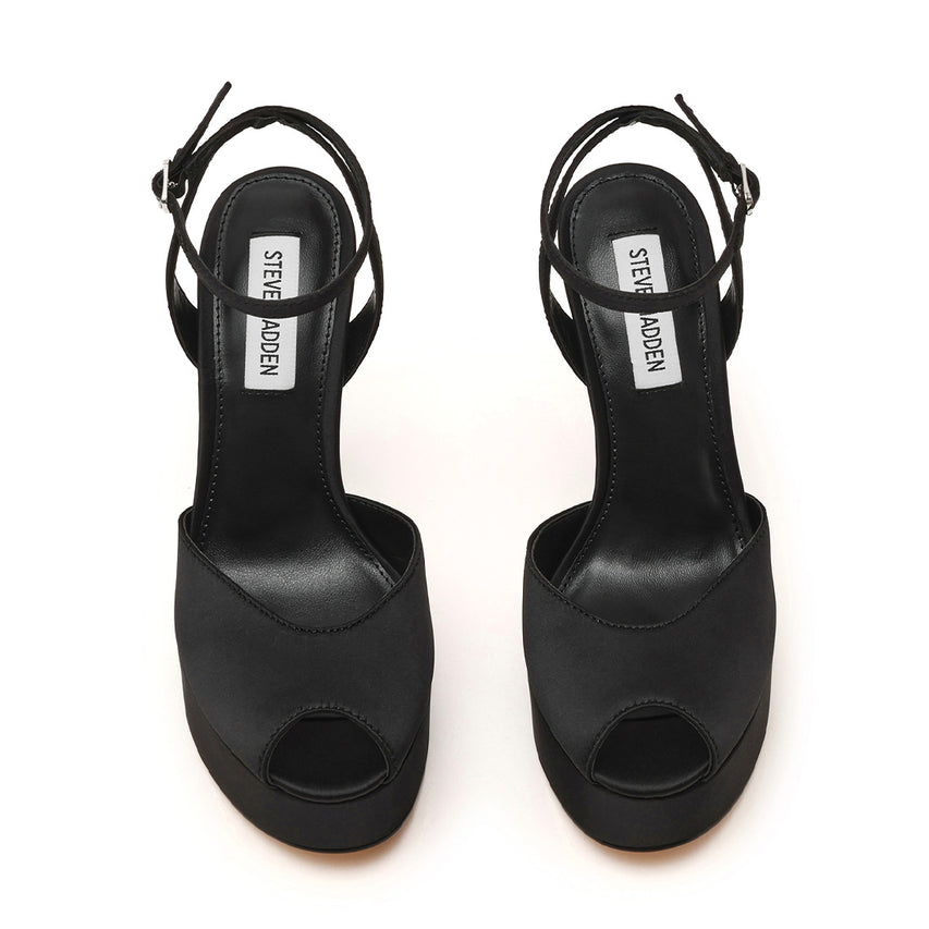 Martini Pump BLACK SATIN - view 4
