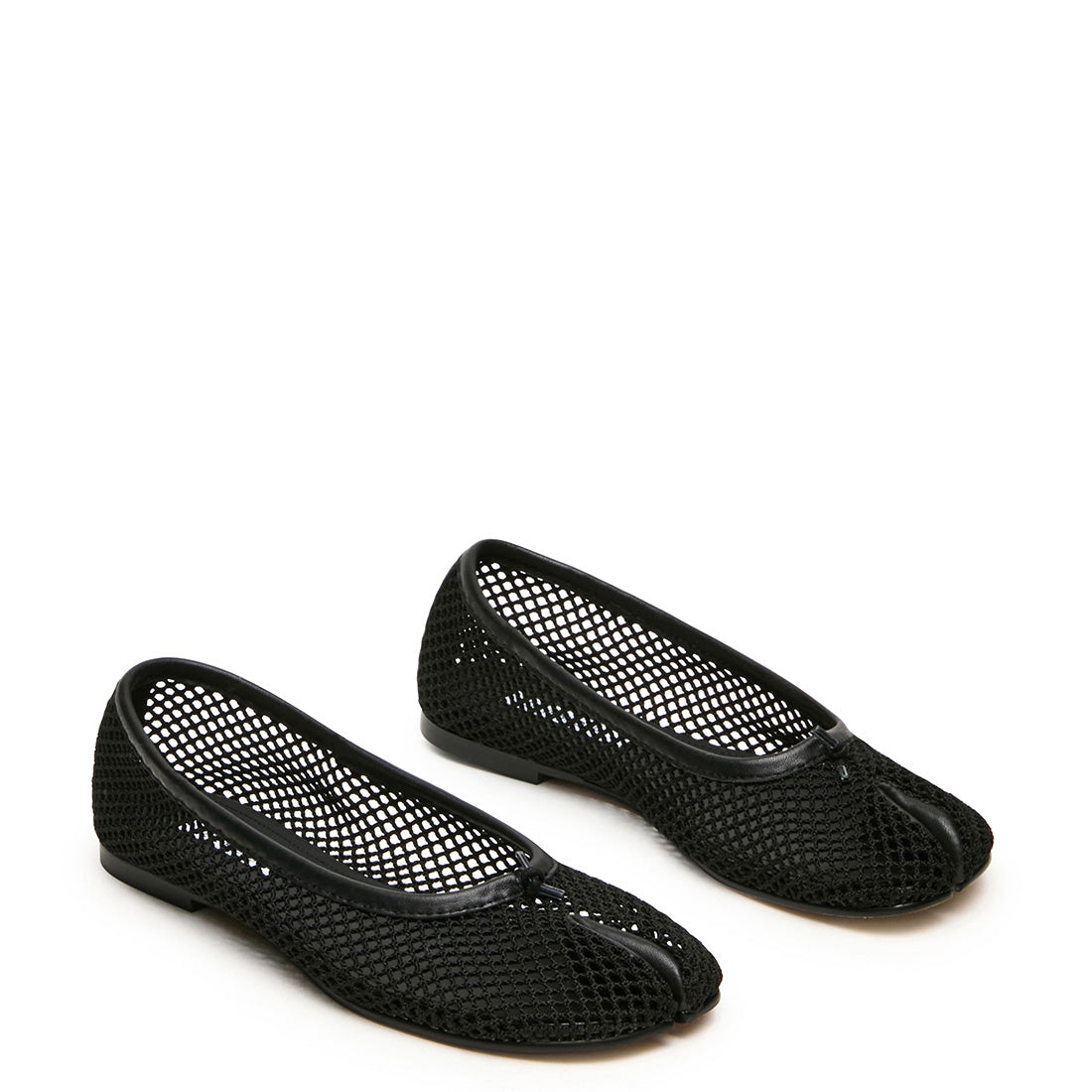 Calico-Mesh Flat Shoe BLACK - view 2