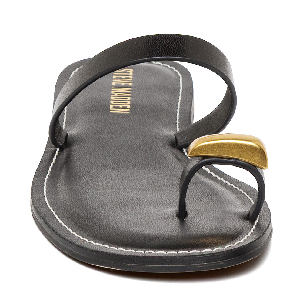 Copse Slide BLACK LEATHER