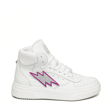 Steve Madden Disco Sneaker WHITE LEATHER Sneakers All Products