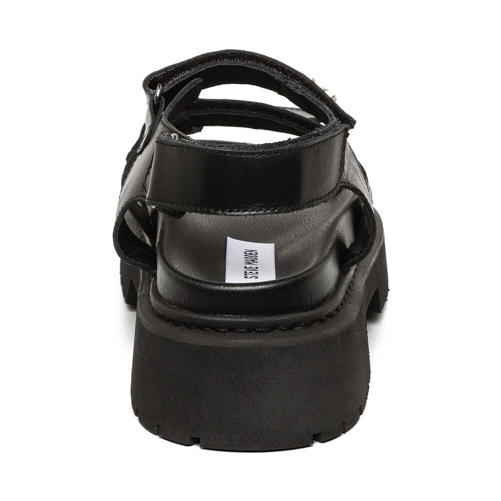 Glorias Sandal BLACK LEATHER - view 4