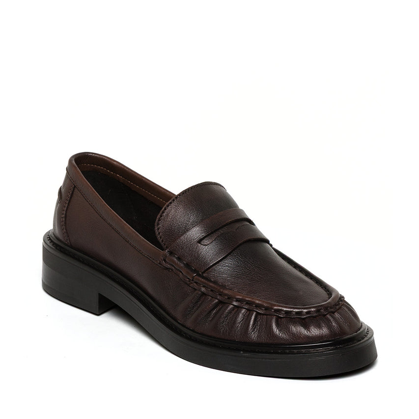 Nadya Flat Shoe DARK CHOCOLATE - view 2