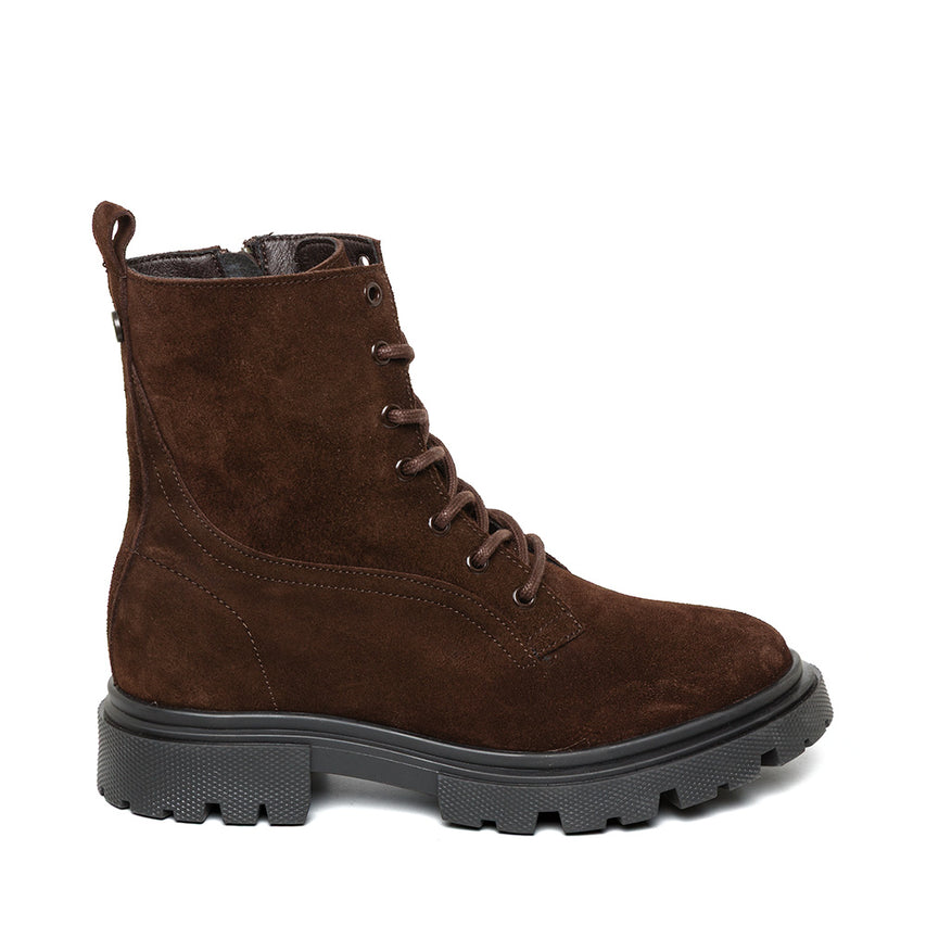 Rhonda Bootie BROWN SUEDE