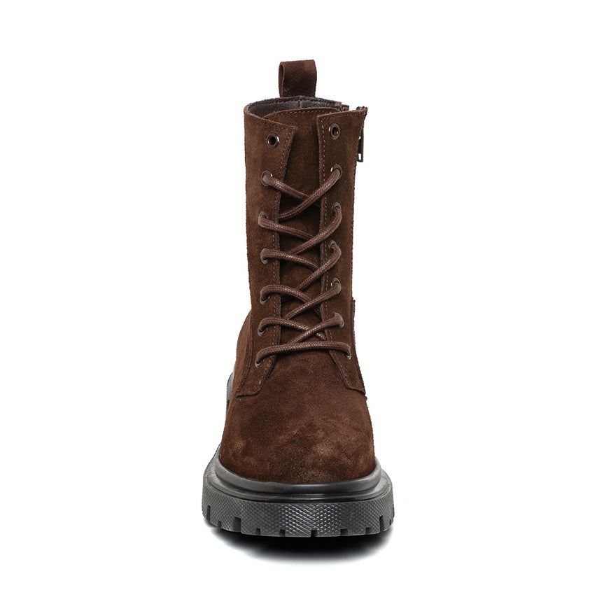 Rhonda Bootie BROWN SUEDE