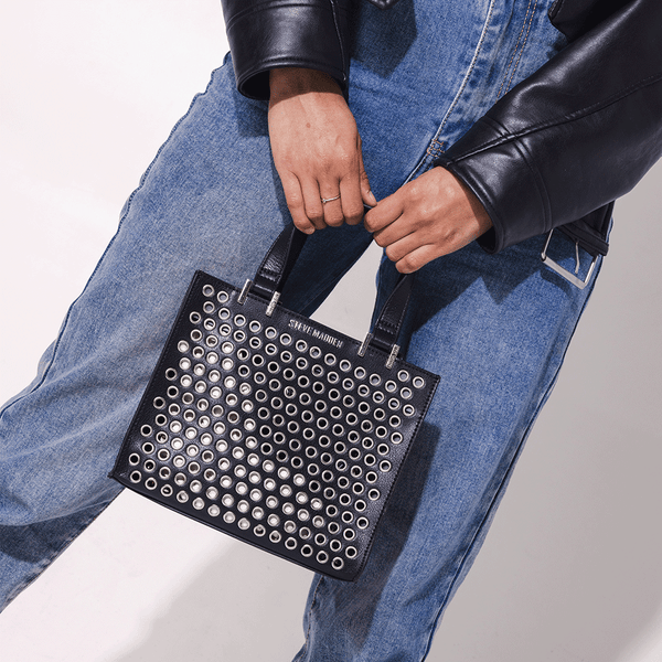 Steve madden studded tote deals