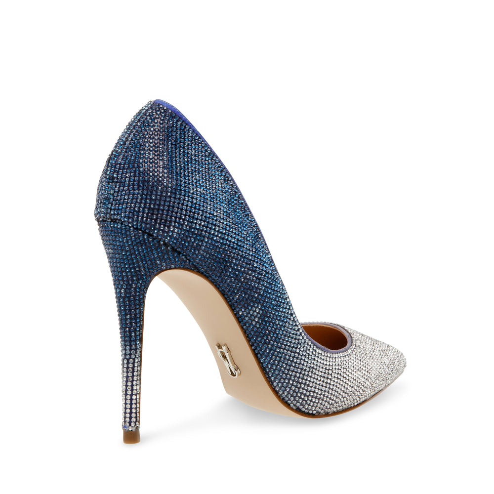 Steve Madden Daisie-R Heel BLU/SILVER Pumps All Products