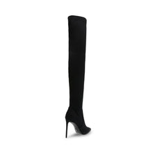 Steve Madden Vava Boot BLACK FABRIC Boots ELLE SHOPPING DAY