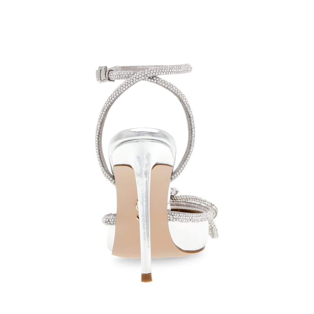 Steve Madden Viable Sandal SILVER Sandals All Products