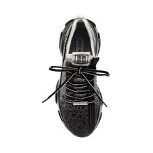 Steve Madden Mistica Sneaker BLACK/SILVER Sneakers All Products