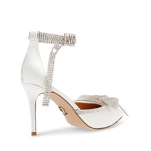 Steve Madden Live up Sandal IVORY SATIN Sandals All Products