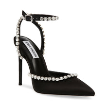 Steve Madden Vamper Sandal BLACK SATIN Sandals All Products