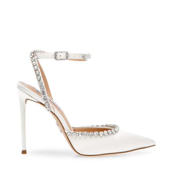 Vamper Sandal IVORY SATIN – Steve Madden Europe