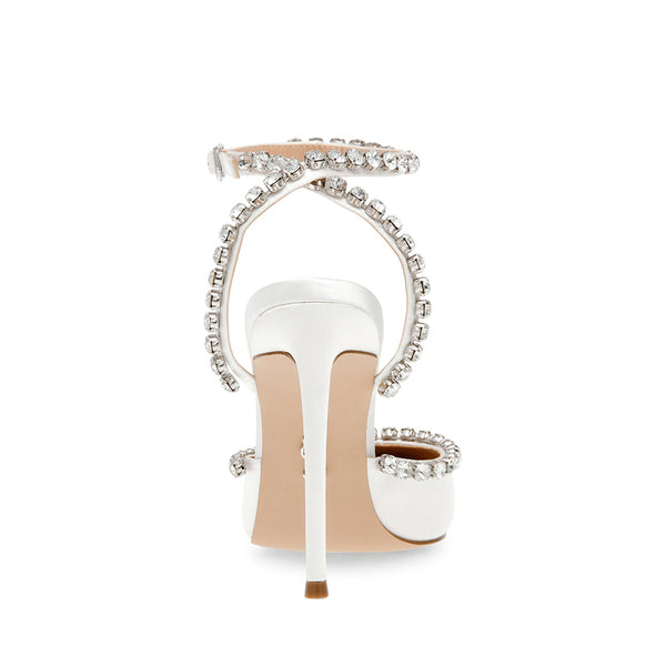 Vamper Sandal IVORY SATIN – Steve Madden Europe