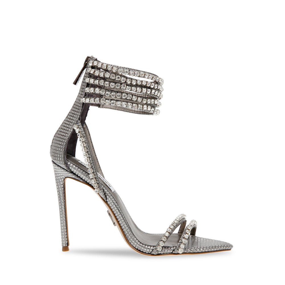Steve Madden Bonjour Sandal PEWTER Sandals All Products