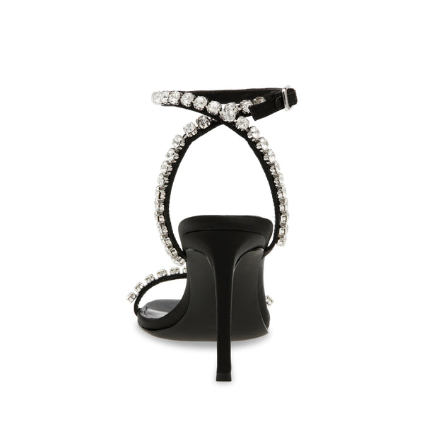 Jazzy Belle Sandal BLACK SATIN Steve Madden Europe