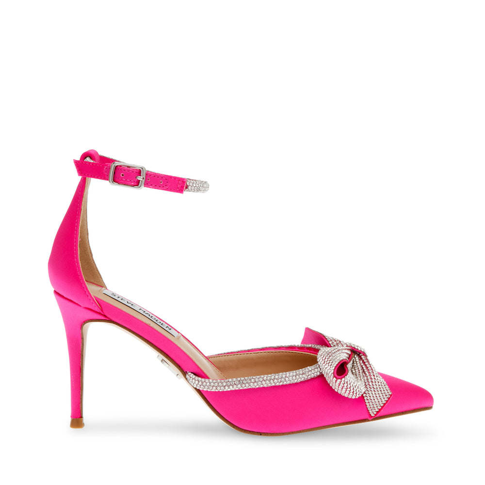 Steve Madden Lumiere Sandal FUCHSIA SATIN Sandals All Products