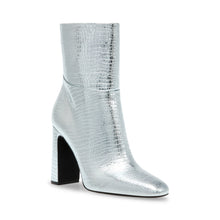 Steve Madden Aisha Bootie SILVER CROCO Ankle boots All Products