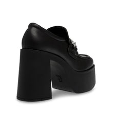 Steve Madden Liberate Loafer BLACK LEATHER Sandals All Products