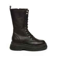 Steve Madden Giulia Bootie BLK ACTION LEATHER Boots All Products