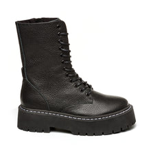 Steve Madden Olly Bootie BLACK LEATHER Ankle boots 90's Nostalgia