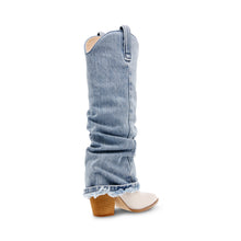 Steve Madden Lassy Boot DENIM FABRIC Boots All Products