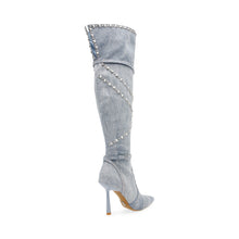 Steve Madden Fasten-up Boot BLUE DENIM Boots All Products