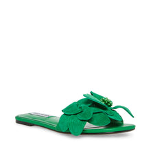 Steve Madden Melena Sandal GREEN SUEDE Sandals All Products