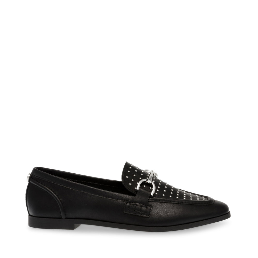 Steve Madden Carrine-S Loafer BLK/SIL STUDS Flat shoes All Products