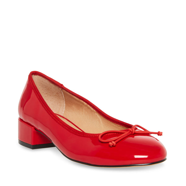 Cherish Flat Shoe RED PATENT – Steve Madden Europe