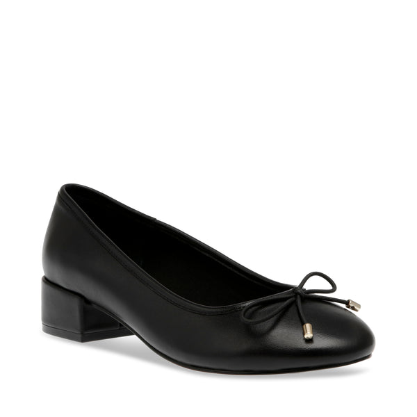 Cherish Ballerina BLACK LEATHER