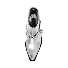 Steve Madden Scripter Bootie SILVER Ankle boots All Products