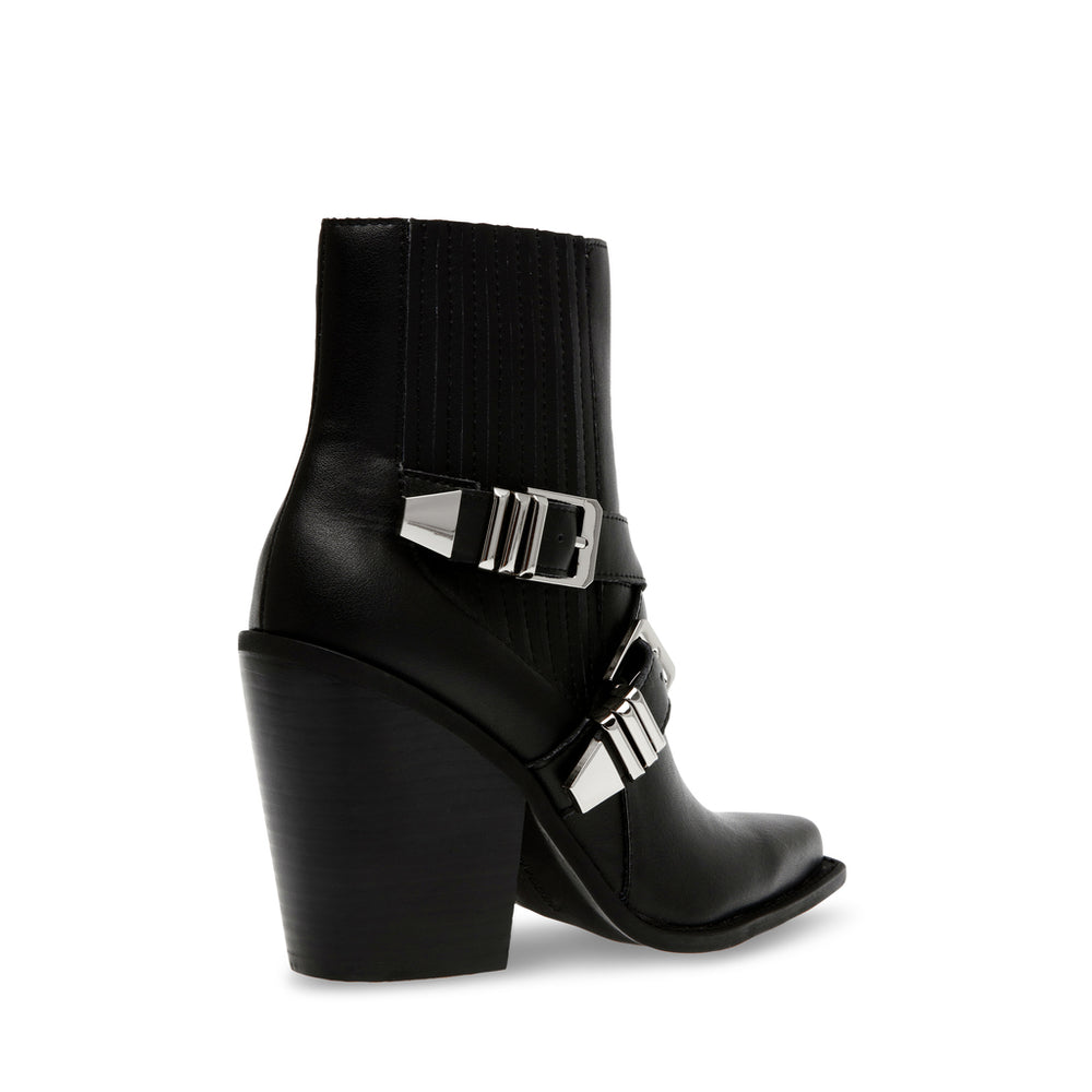 Steve Madden Scripter Bootie BLK ACTION LEATHER Ankle boots All Products