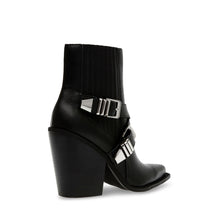 Steve Madden Scripter Bootie BLK ACTION LEATHER Ankle boots All Products