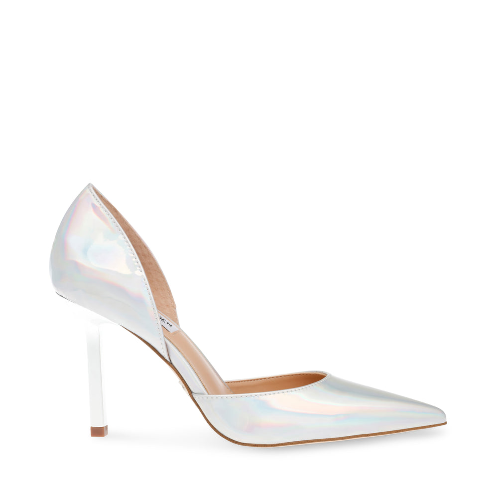 Steve Madden Fiera Sandal SILVER IRIDESCENT Sandals ELLE SHOPPING DAY