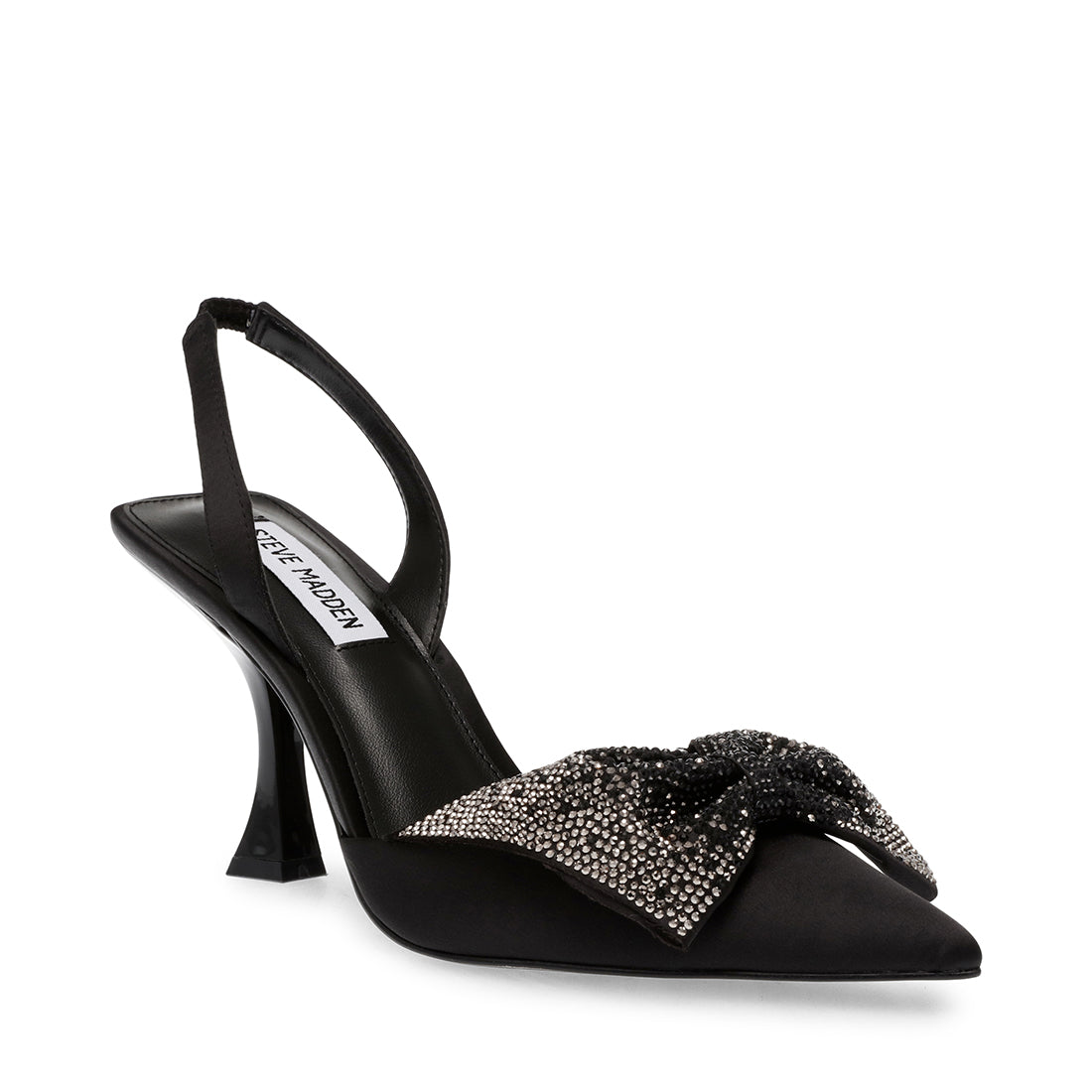 Niteowl Pump BLACK SATIN – Steve Madden Europe