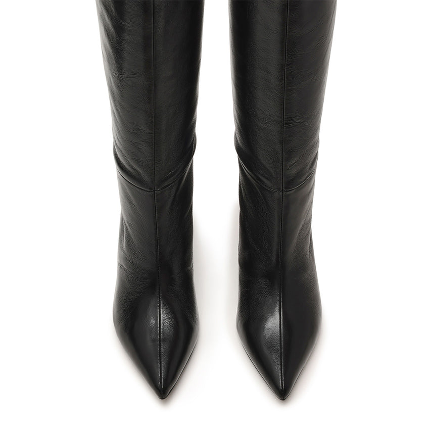 Lavan Boot BLK CRINKLE PAT - view 3