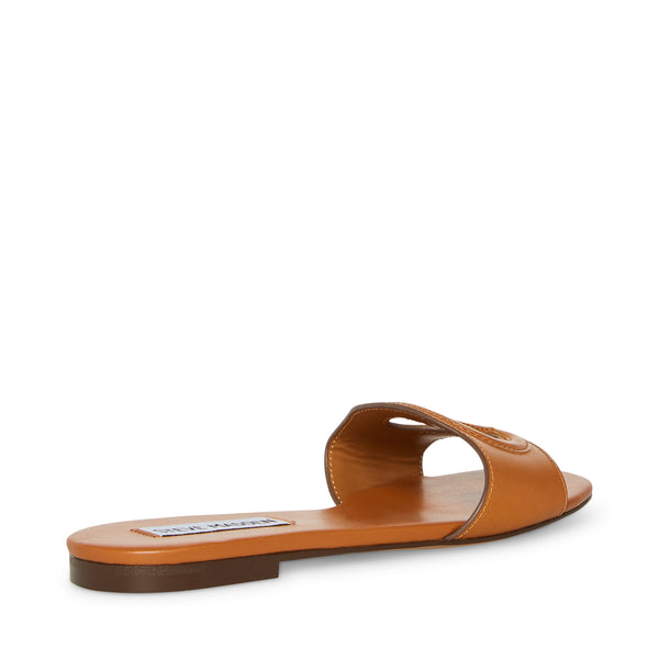 Kylah Slide TAN LEATHER