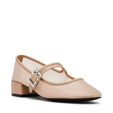 Champaign Flat Shoe NUDE MESH Steve Madden Europe