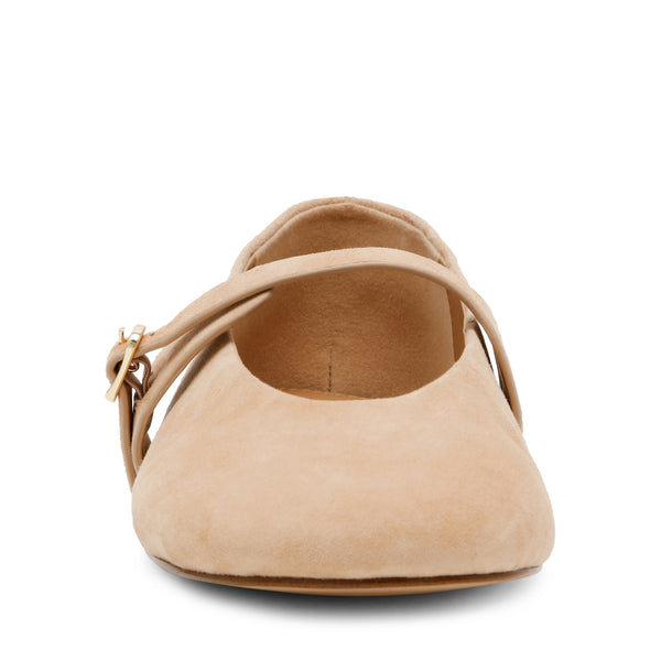 Rejoice Flat Shoe CAMEL SUEDE