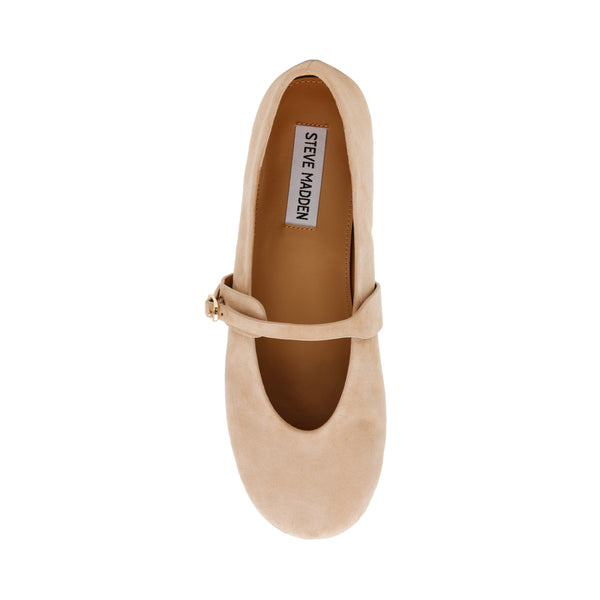 Rejoice Flat Shoe CAMEL SUEDE