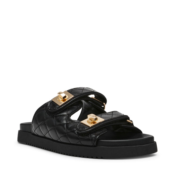 Schmona-CN Slide BLACK LEATHER