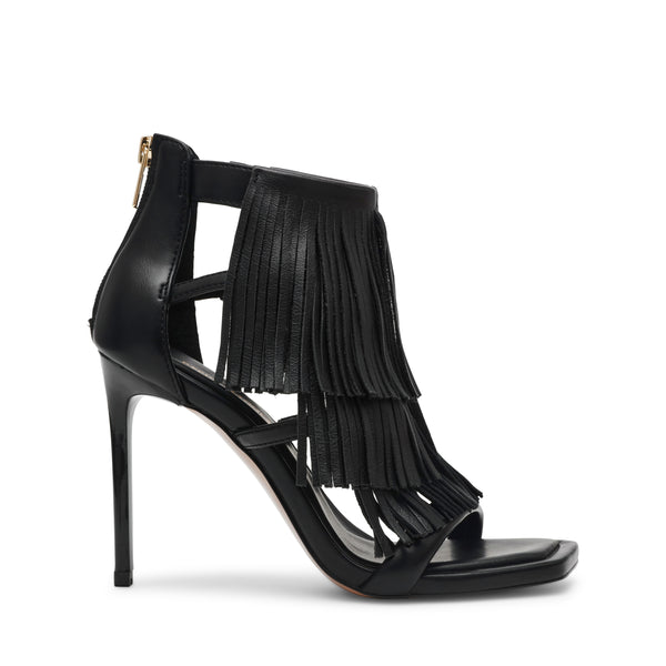Fringzy Sandal BLACK LEATHER