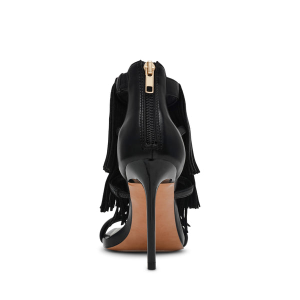 Fringzy Sandal BLACK LEATHER